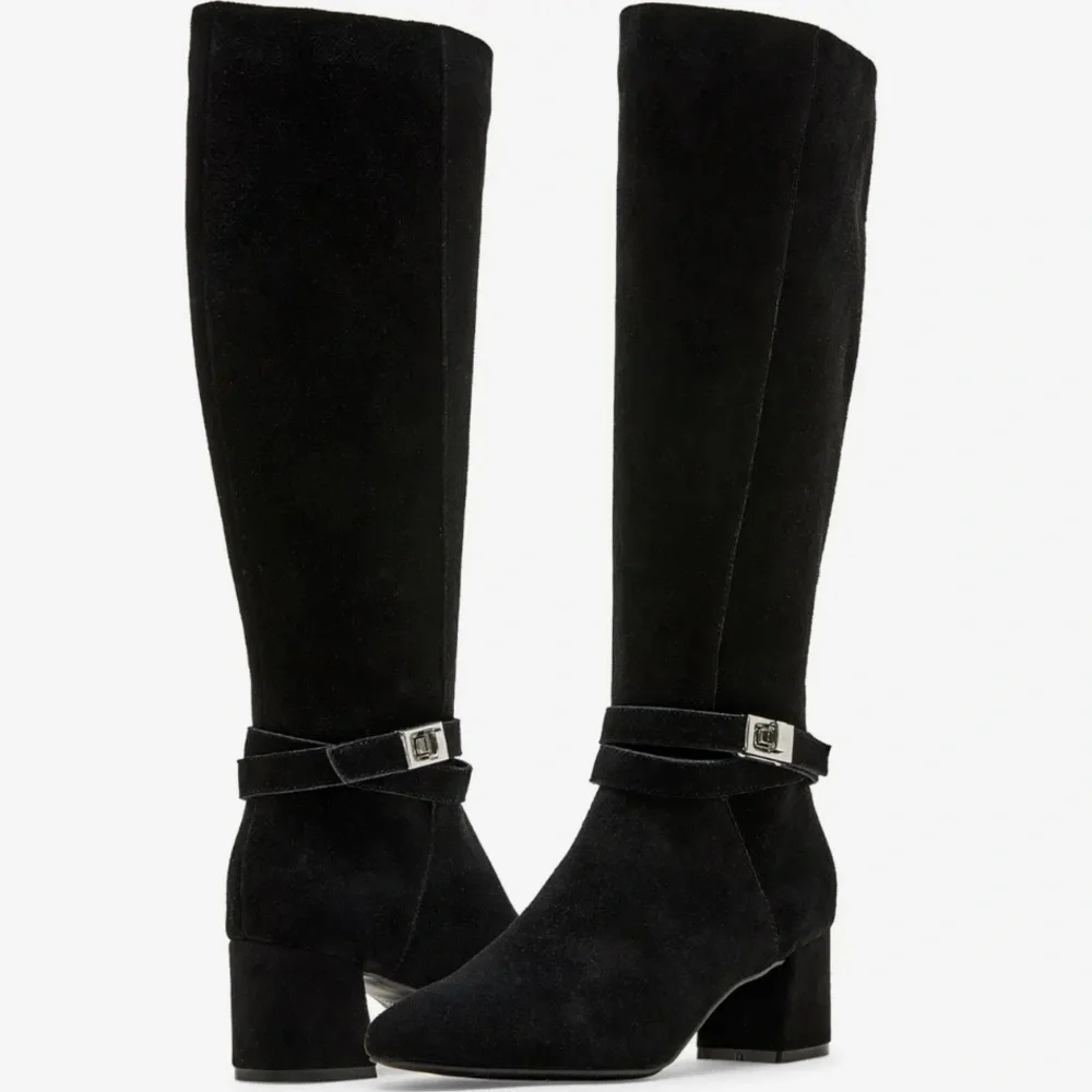🌸BLONDO🌸 Ashley Waterproof Black Boot Size: 8M